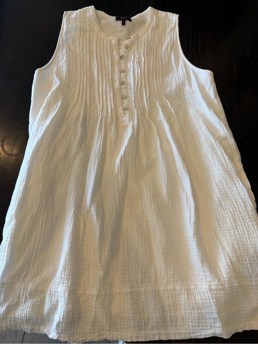 Quince 100% Organic Cotten Dress Womens XL